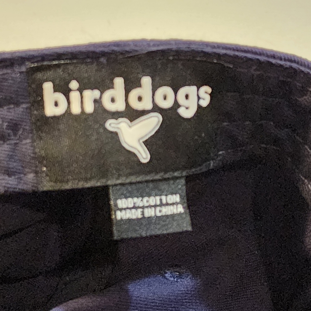 Birddogs Navy Blue Cap with Bird Embroidery Adjustable - Picture 9 of 11